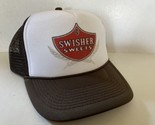 Vintage Swisher Sweets Hat Smokers Trucker Hat snapback Brown Summer Par... - £13.87 GBP