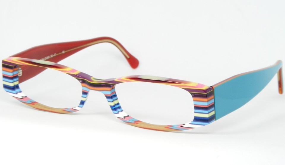 Kim Optik 2441 1079V/2069 MULTICOLOR EYEGLASSES UNIQUE FRAME 50-17-140mm... - $115.77
