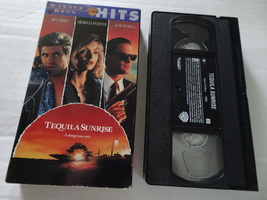 Tequila Sunrise VHS Tape Starring Mel Gibson &amp; Michelle Pfeiffer 1988 - £5.59 GBP