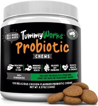  Probiotic Soft Chews for Dogs. Probiotics for Gut Flora Digestive Hea - £42.03 GBP