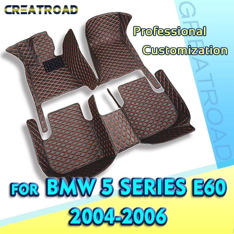 Car Floor Mats For BMW 5 Series E60 2004 2005 2006 Custom Auto Foot Pads - £29.58 GBP+