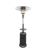 48000 BTU Silver Steel Propane Cylindrical Pole Standing Patio Heater - $496.64 CAD