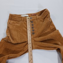 Anthropologie Pilcro Womens Brown Cotton High Rise Skinny Corduroy Pants (27×25) image 6
