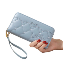 Wallet for Women,Large Capacity Long Wallet Clutch Wristlet - £11.15 GBP