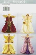 Butterick 4059 ANGEL 14 inch Dolls Decorative Christmas Craft Pattern UNCUT FF - $9.40