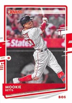 2020 Donruss Photo Variation SP #77 Mookie Betts Boston Red Sox ⚾ - £0.67 GBP