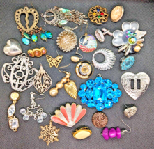 Large Lot Jewelry Findings Parts Supply Create Beads Pendants Earrings F... - £5.01 GBP