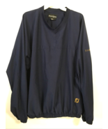 FootJoy Windbreaker Mens Blue Water Resistant V-Neck Pullover sz XL - €21,49 EUR