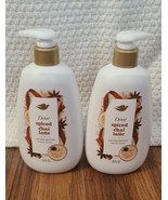 Lot Of 2 Dove LIMITED EDITION Spiced Chai Latte Hand Soap 12 Oz Ea. - $19.59