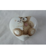 Otagiri Bob Harrison Vintage Japan Heart Cat &amp; Teddy Bear Trinket ring B... - $16.28 CAD