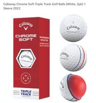 Callaway Chrome Soft Golf Balls 3-PACK New In Box Truvis Technology DIAM... - $411.53 MXN