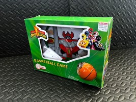 Vintage 1993 Mighty Morphin Power Rangers Basketball Ball Game Net in Box #3005 - £97.21 GBP