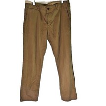 GAP Men&#39;s Lived in Straight Preppy Normcore Carmel Colored Pants SZ 36 x 34 - $15.99