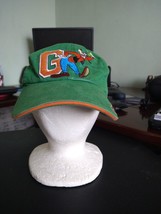 Goofy  G Vintage Embroidered Character Disneyland Hat Cap Green Strapback - £25.55 GBP