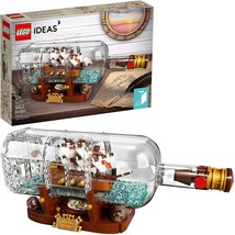 LEGO Ideas Ship in a Bottle 92177 Expert Building Kit (962 Pieces) - £132.98 GBP