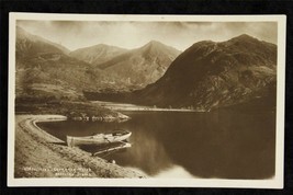 Vintage Real Photo Postcard CRUMMOCK WATER Cumbria Solitude Abrahams Series - £8.94 GBP