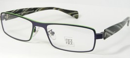 Face a Face DENIM 3 9612 PURPLE /GREEN EYEGLASSES GLASSES 54-18-130mm Fr... - $2,010.37 MXN