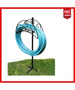 Freestanding Metal Hose Stand - Sturdy and Stylish Garden Organizer in B... - $968.04 MXN