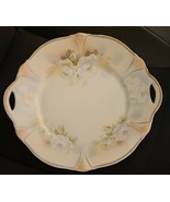 Vintage RS Prussian Floral Cake Plate Made In Germany 1940&#39;s Style - £7.01 GBP