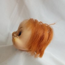 Naughty Mean Boy Redhead Rubber Dollhead Vintage Made In Japan Looks Like Chucky - £44.79 GBP