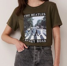 New With Tag Adorable Beatles Abbey Road Album Print Women’s T Shirt size S - £27.75 GBP