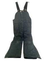 Walls Mens Blizzard Pruf Insulated Overall Blue Large Regular 38 USA Snow Pants - $66.32