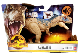 Jurassic World Dominion: RAJASAURUS Dinosaur Figure Roar Strikers Action Sounds - £14.74 GBP