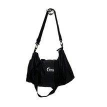 ZYIA Active Black Gym Duffle Bag 16x9 Workout Travel - $32.00