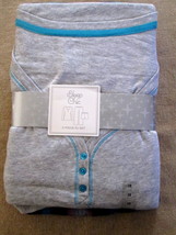 NWT Women’s 3 Piece Sleep Chic PJ Set  Size 3X Gray/Blue/Multi-color - $24.95