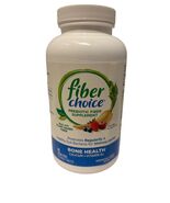 Fiber Choice Prebiotic Supplement Bone Health 90 Chewables exp 2/26 - $39.59