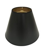 Royal Designs, Inc. Empire Hardback Parchment Shade, HB-627-10BLK/GL, Black/Gold - $38.56 - $136.57