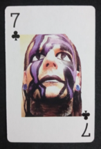 TNA Wrestling Jeff Hardy Playing Card 7 Clubs - £3.03 GBP