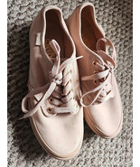 Vans Women&#39;s Monochromatic Canvas Pink Metallic Rose Gold 6.5 - $27.71