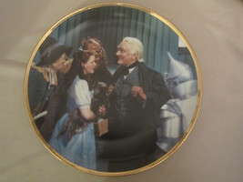 GREAT AND POWERFUL OZ collector plate WIZARD OF OZ 50th Anniversary BLAC... - £25.27 GBP