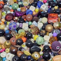 Vintage to Now Assorted Loose Beads for Art Crafts Jewelry Making Beads Lot #B2 - $18.99