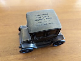 SPRINGFIELD FIVE CENTS - Banthrico 1910 Baker Electric Metal Toy Car Coi... - £15.80 GBP