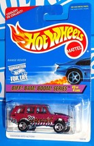 Hot Wheels 1997 Biff! Bam! Boom! Series #544 Range Rover Magenta w/ ORSBs - £2.33 GBP