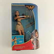 Wonder Woman Bow Wielding Action Figure Doll Launch Arrow New Mattel 201... - $39.55