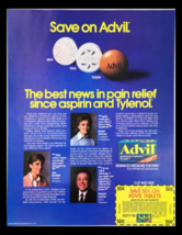 1985 Advil Ibuprofen Advance Medicine Circular Coupon Advertisement - $18.95