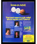 1985 Advil Ibuprofen Advance Medicine Circular Coupon Advertisement - £14.16 GBP