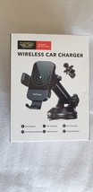 Chgeek CB-1005 Rotatable Fast Charging Wireless Car Charger - Black - $17.49 CAD