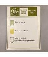 OWNER&#39;S MANUAL Use and Care Book General Electric GE Automatic Clothes W... - £6.99 GBP