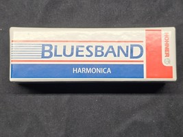Vintage HOHNER Harmonica BLUESBAND In C Key - With Original Box &amp; Instru... - $187.53 MXN