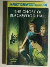NANCY DREW #25 Ghost Blackwood Hall by Carolyn Keene (1994) G&amp;D glossy cover HC - £10.27 GBP