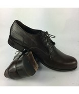 Genuine Gianni Barbato Stylish Derby Style Black Shoes for Men Size 42 - £70.69 GBP