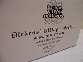 Department 56 "Green Gate Cottage" Limited Adition Dickens Village Series - $28.79