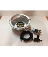 High Pressure Burner, Propane Gas, Manual, 12&quot; Mouth Up to 119000 BTU/HR... - $158.39
