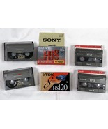 2 New TDK &amp; Sony 8mm Video Hi-8 Hi8 Cassette Tapes + 4 Used Tapes - £30.92 GBP