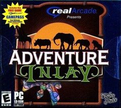 Real Arcade: Adventure Inlay (PC-CD, 2005) for Windows 98-XP - NEW in Jewel Case - £3.91 GBP