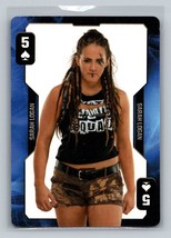 Sarah Logan Valhalla #5 Spades Women&#39;s Evolution WWE Playing Card - £1.56 GBP